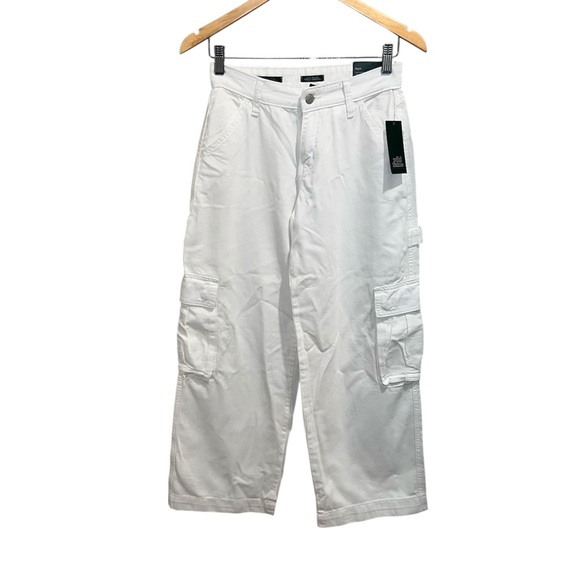 Wild Fable Women's Bright White Cargo Jeans - Picture 1 of 4